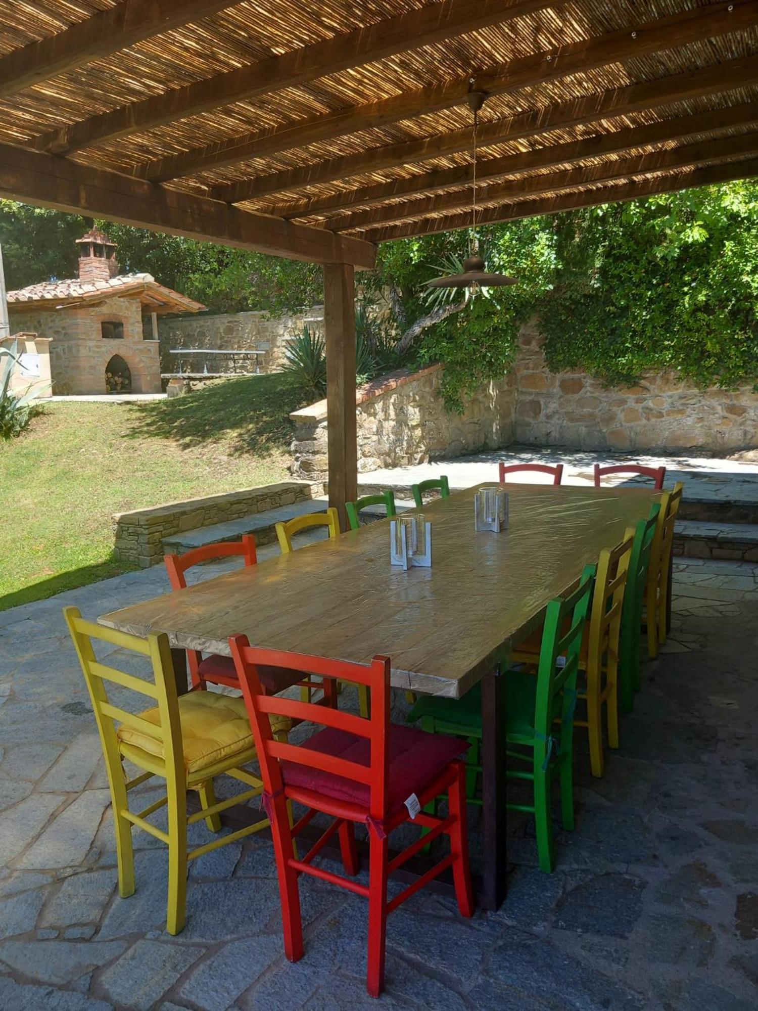 Villa Casolare Il Moro à Monte San Savino Extérieur photo