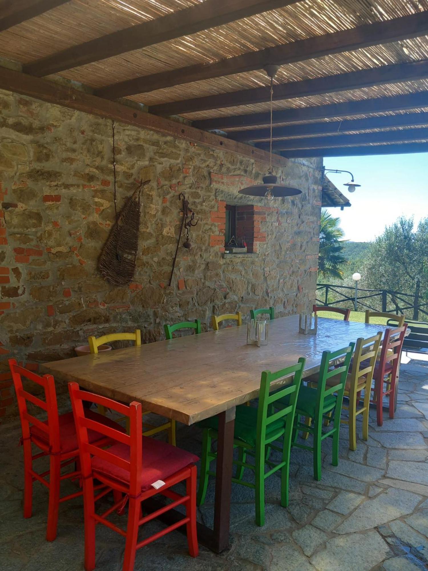 Villa Casolare Il Moro à Monte San Savino Extérieur photo